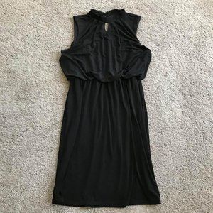 Nine West women’s size 14 sleeveless black dress
